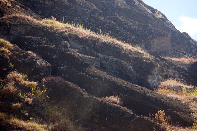 70 Foot Moai Quarry